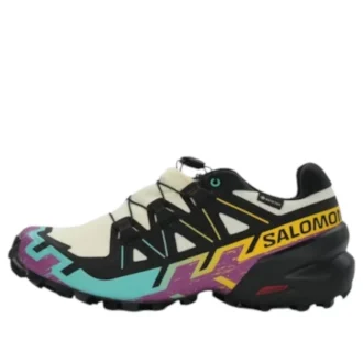 SALOMON SPEEDCROSS 6 Gore-Tex “Transparant geel/Zwart”