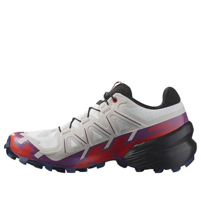 SALOMON SPEEDCROSS 6 “White Purple Red” SALOMON SPEEDCROSS 6 “White Purple Red”