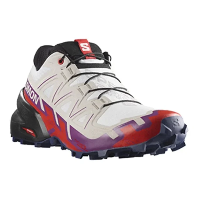 SALOMON SPEEDCROSS 6 “White Purple Red” SALOMON SPEEDCROSS 6 “White Purple Red”