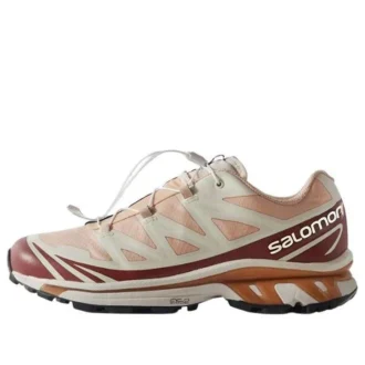 Salomon x Kith XT-6 Gore-Tex Crème Roze Rood