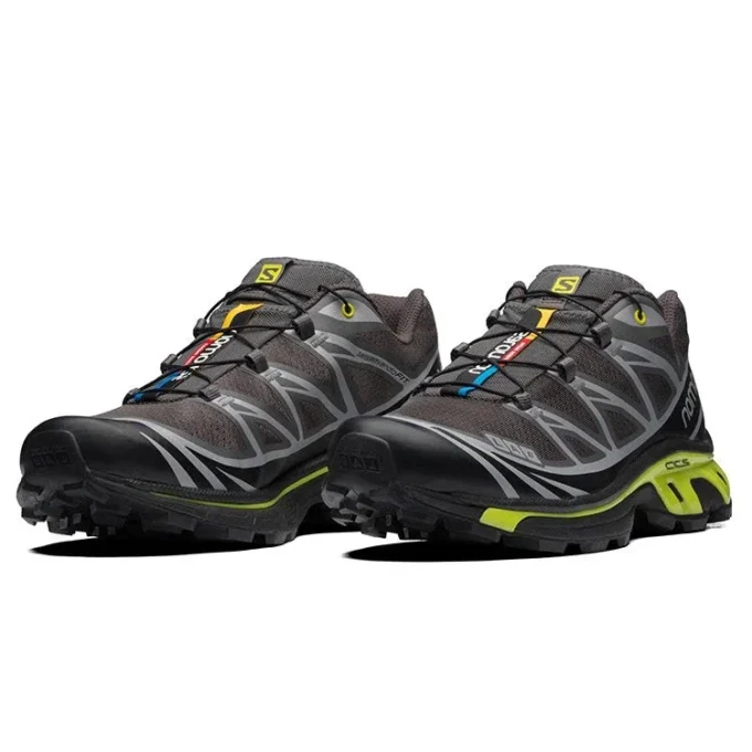 Salomon XT-6 “Bruin Neon Groen”