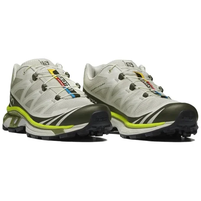 Salomon XT-6 “Grijs Beige Neon”