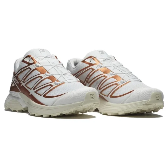 XT-PATHWAY Metallic Sneakers “White Ftw Copper Almond Milk”