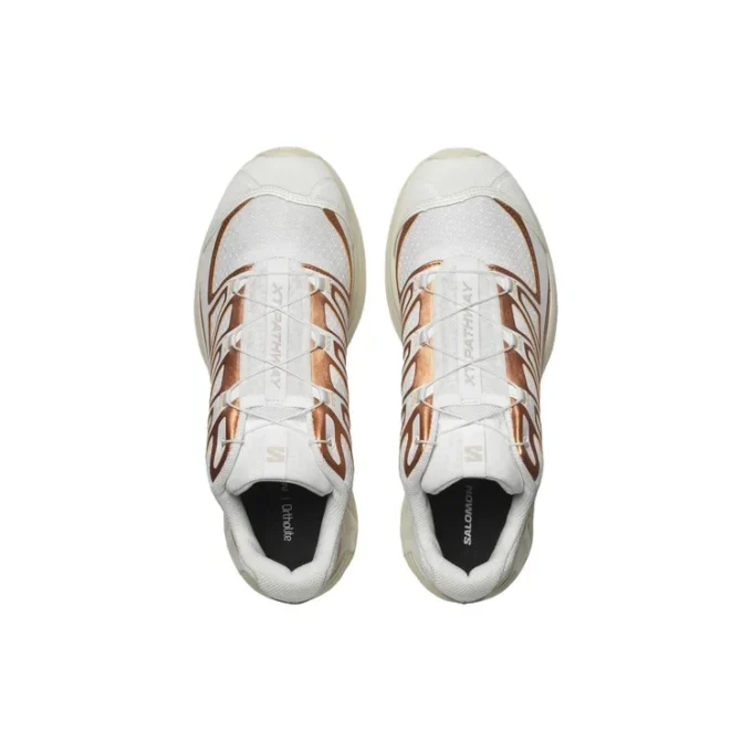XT-PATHWAY Metallic Sneakers “White Ftw Copper Almond Milk”